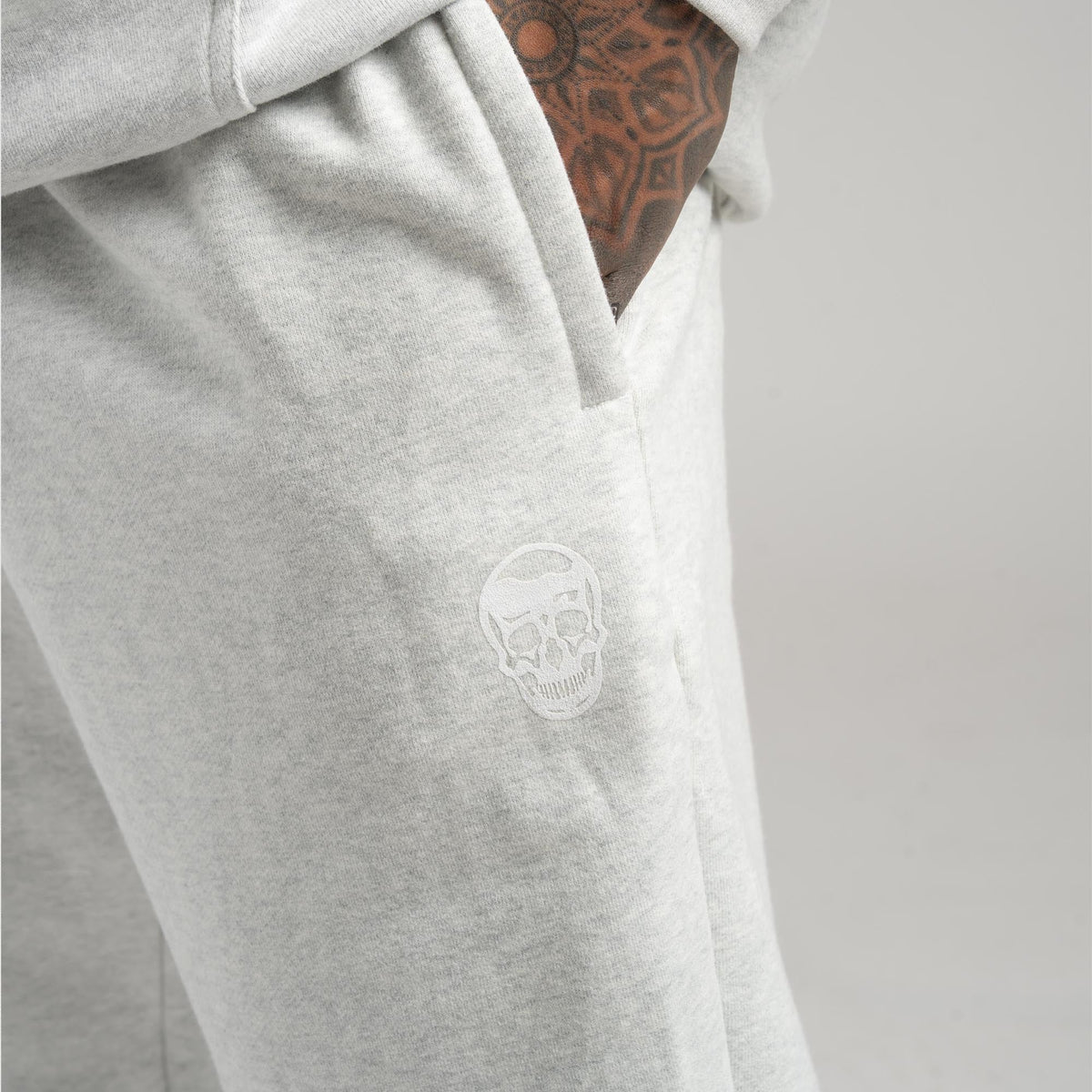 Heavyweight Warm-Up Set - Light Heather Gray