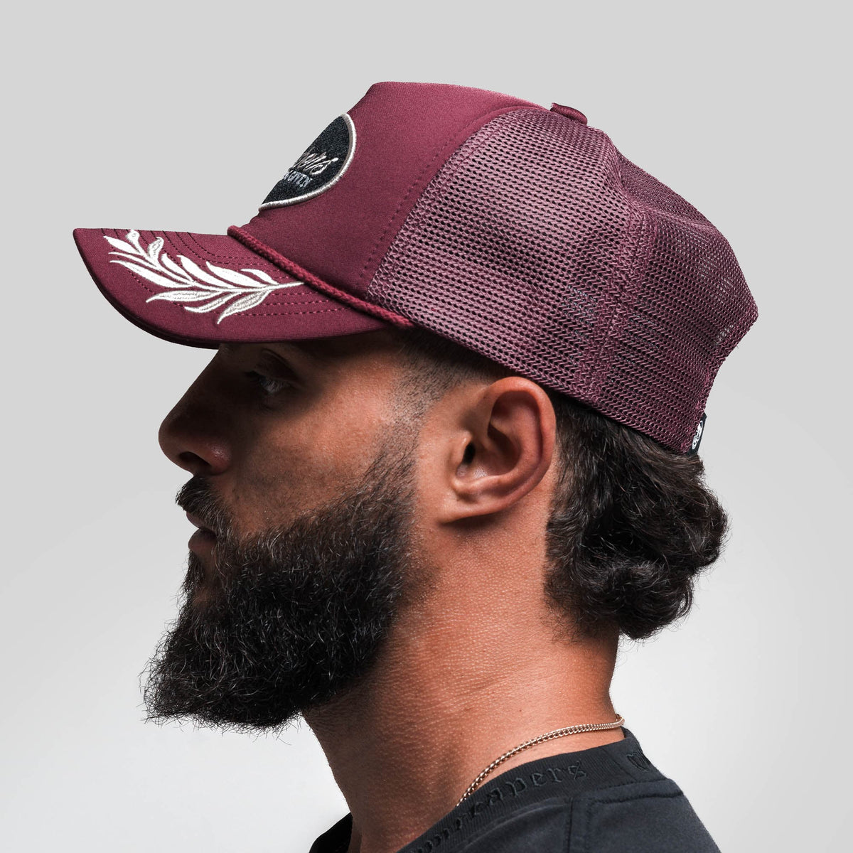 Laurel Foam Trucker Hat - Maroon