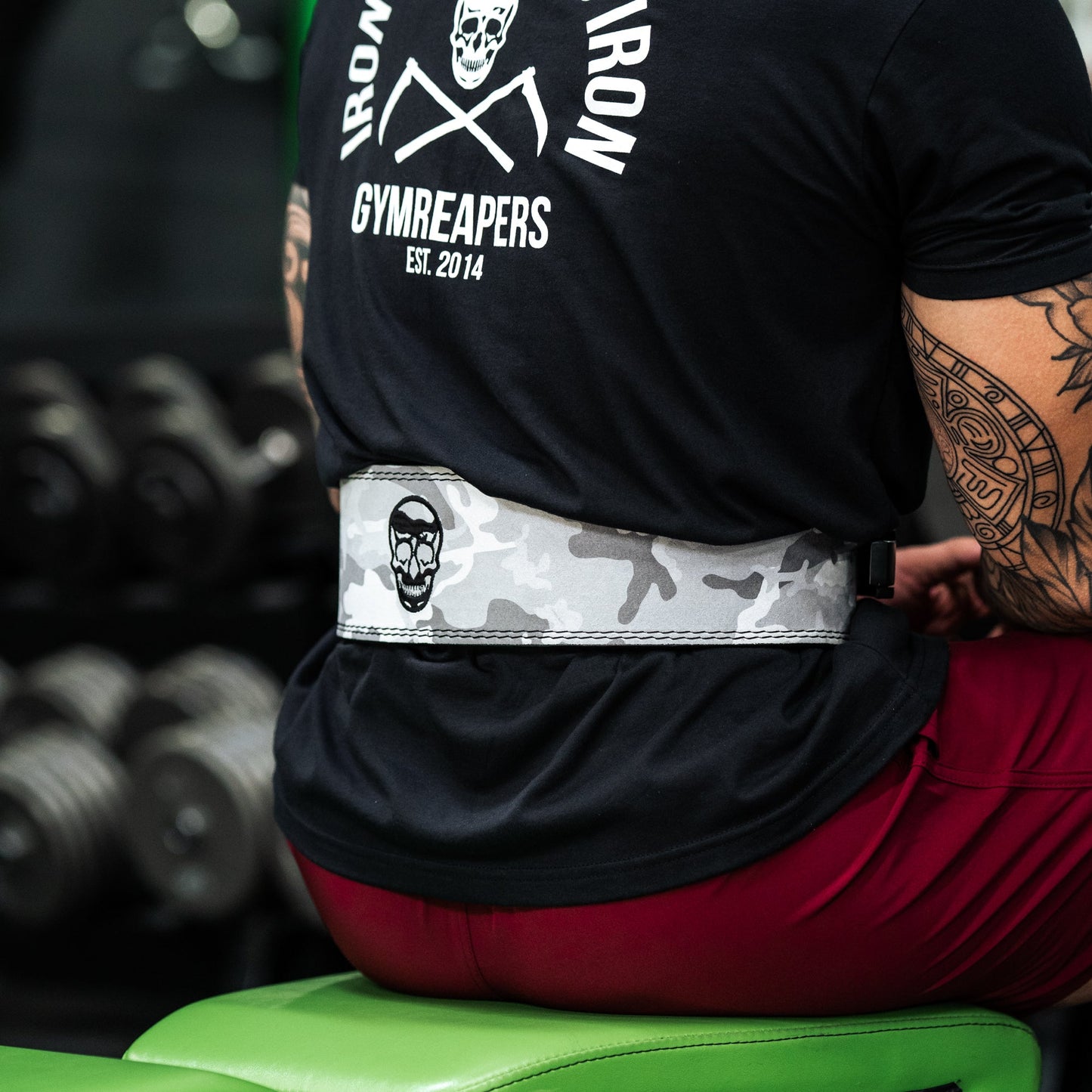 10MM Lever Belt - White Camo