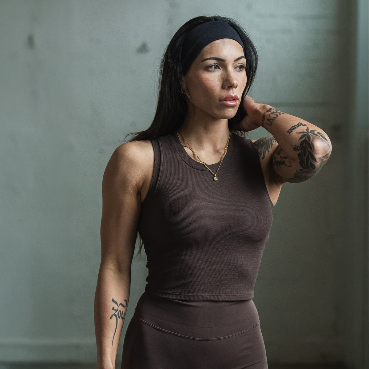 Axis Support Tank - Brown