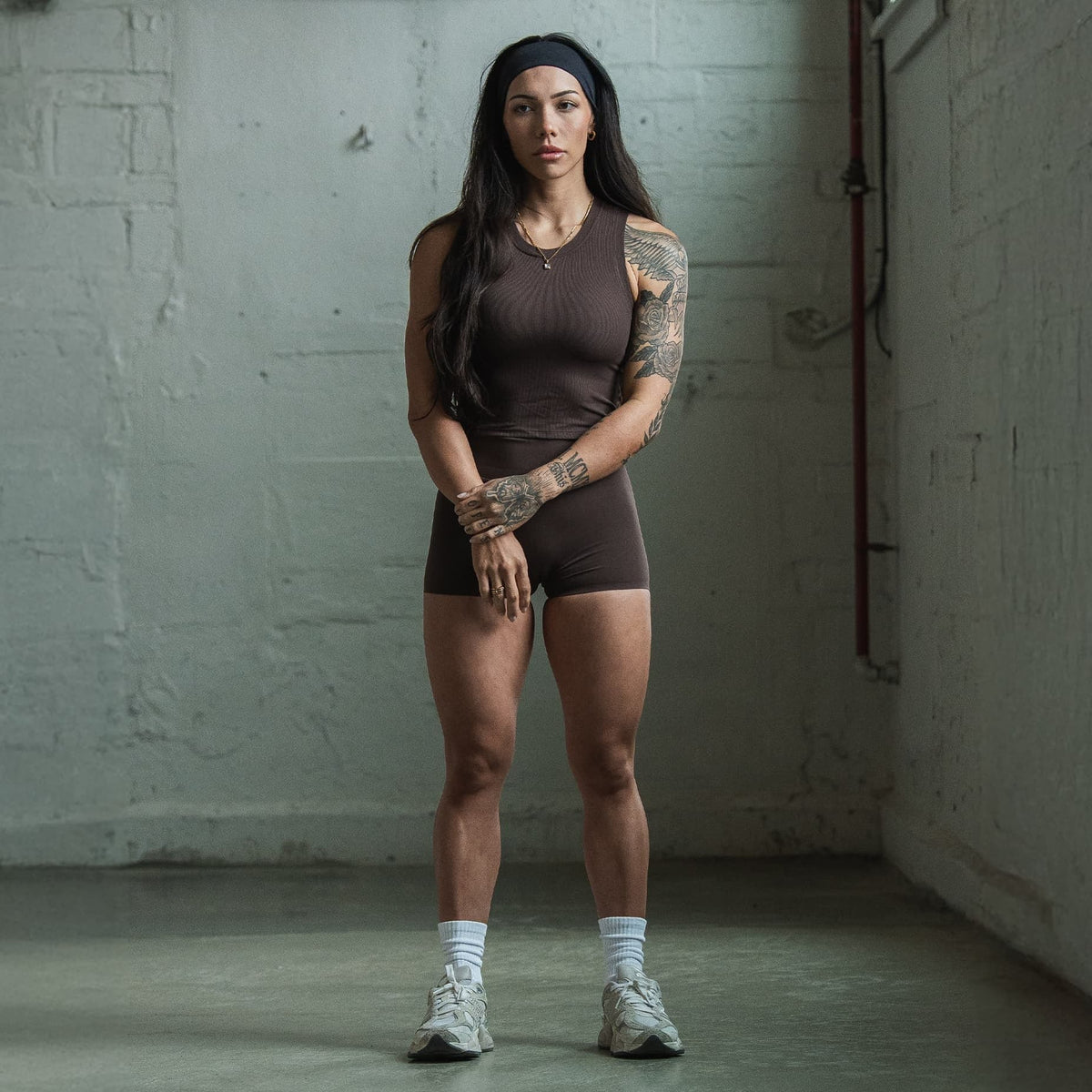 Axis Support Tank - Brown