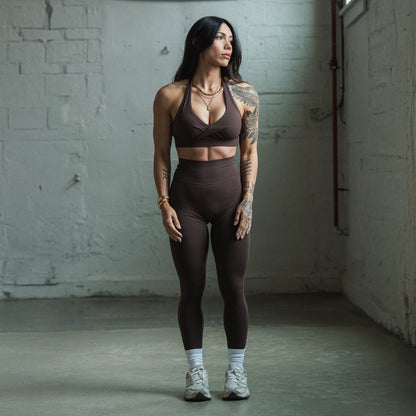 Axis Leggings - Brown