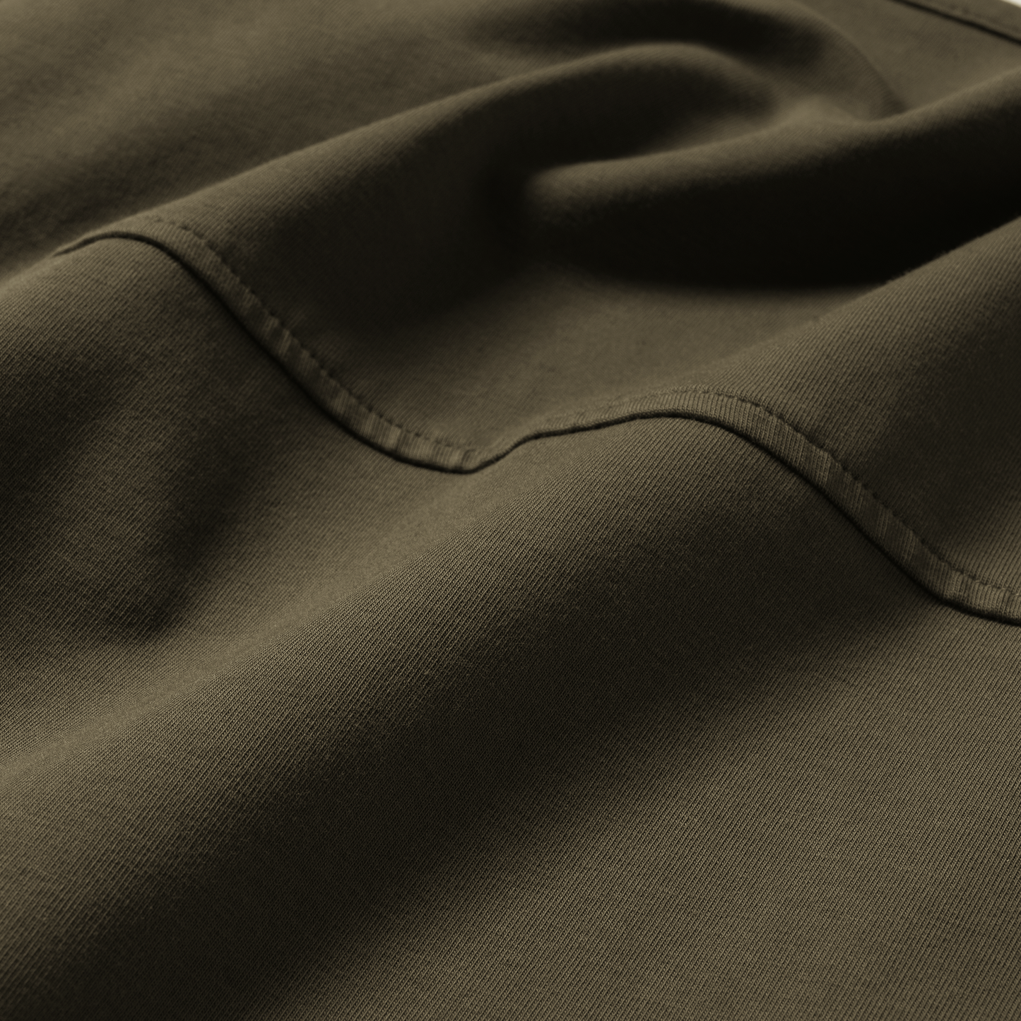 Axis Scoop Hem Tank - OD Green