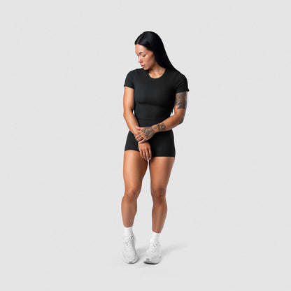 Axis Support Baby Tee - Black