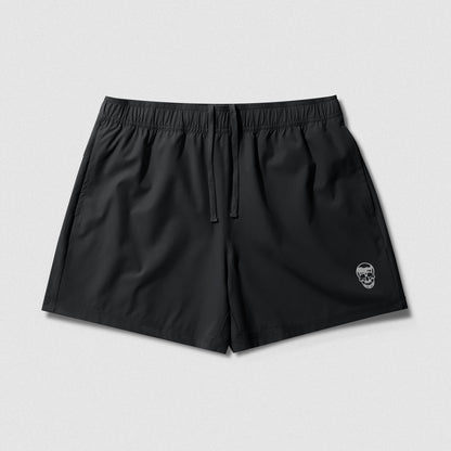 Conquer 5" Shorts - Black/White