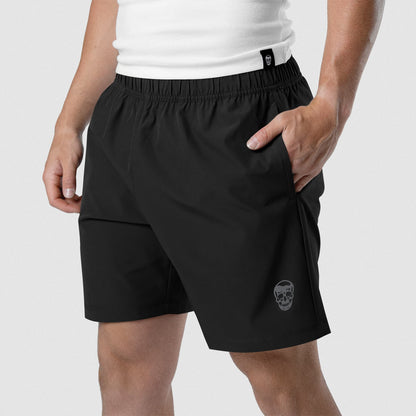 Conquer 7" Shorts - Black/White