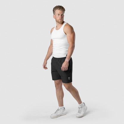 Conquer 7" Shorts - Black/White