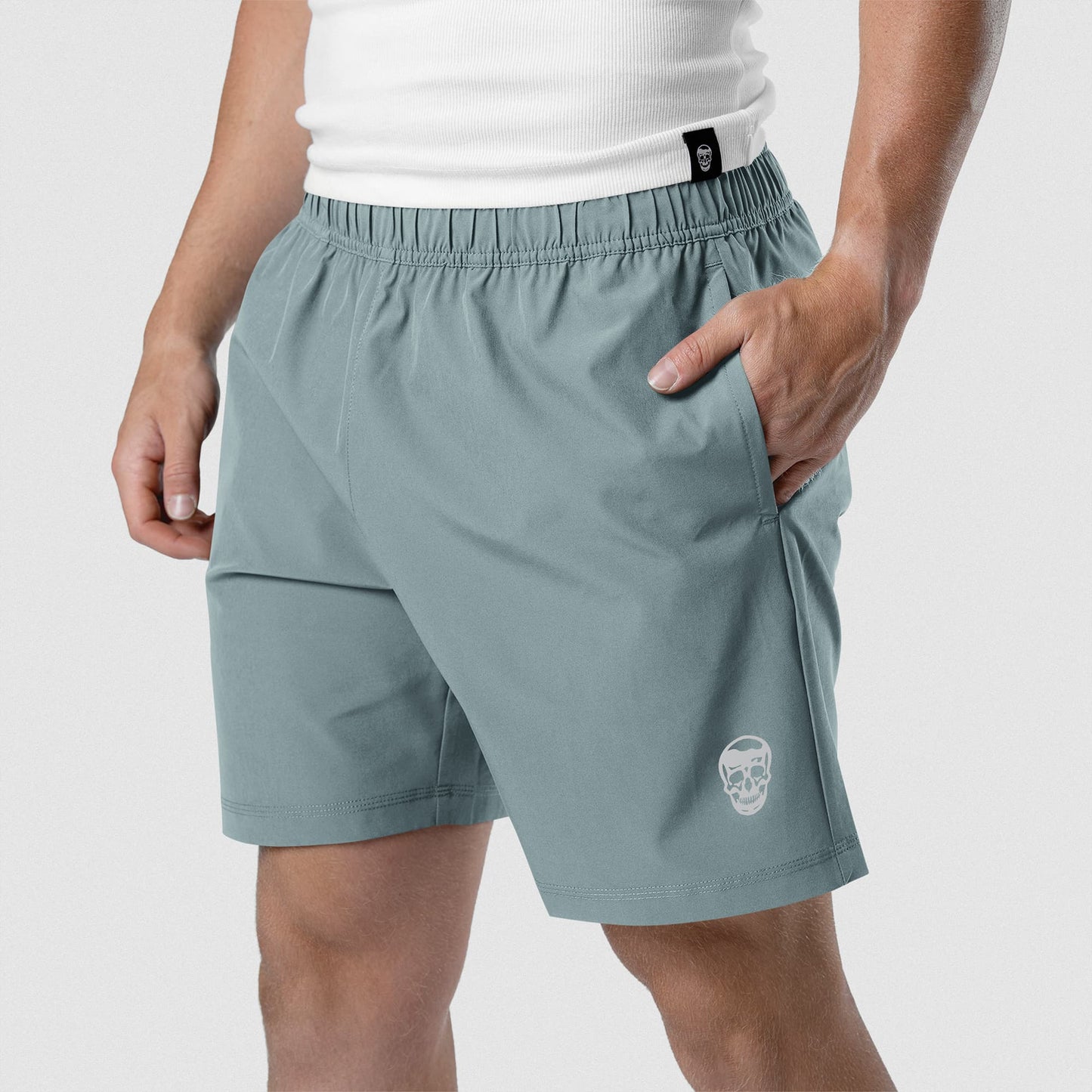 Conquer 7" Shorts - Steel Blue
