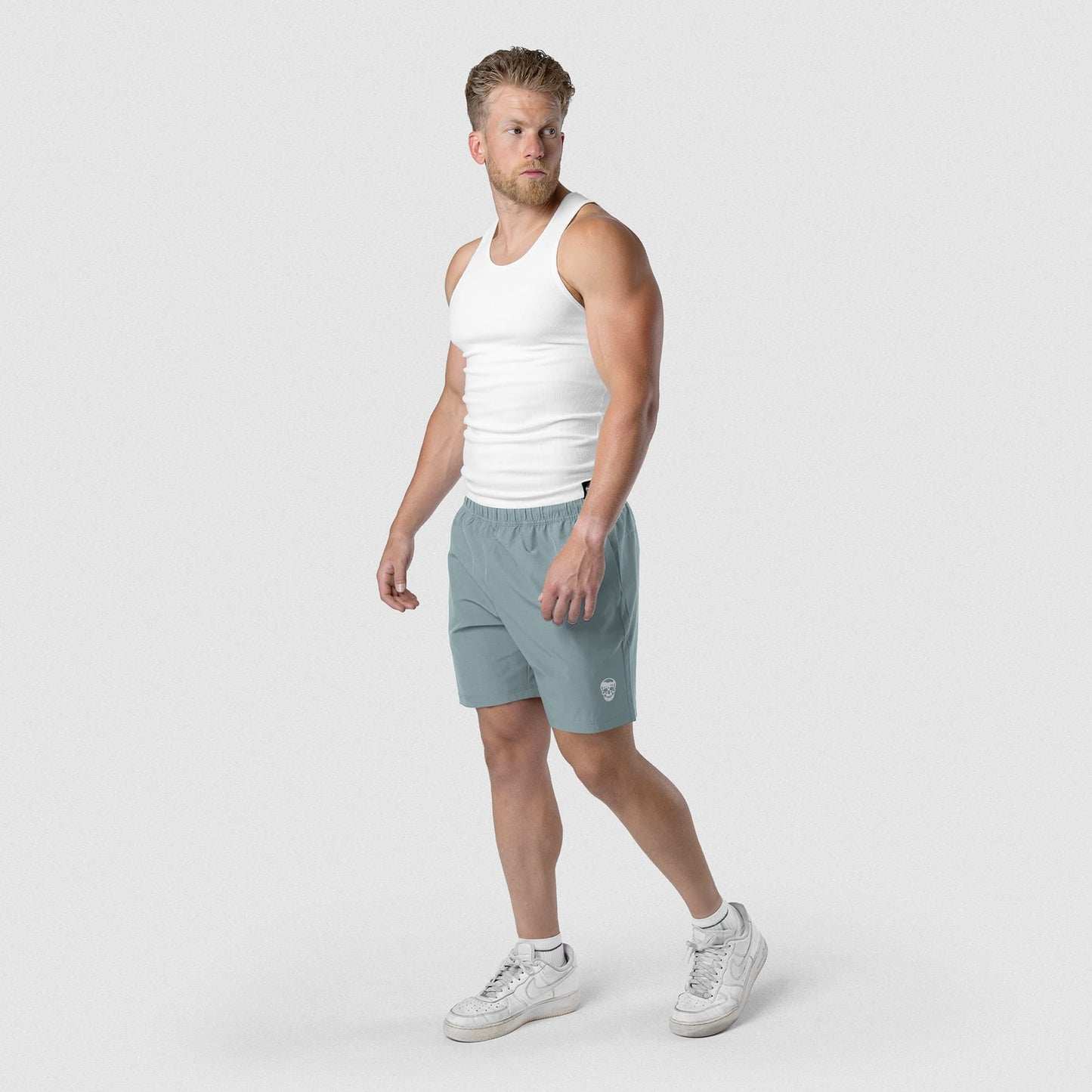 Conquer 7" Shorts - Steel Blue