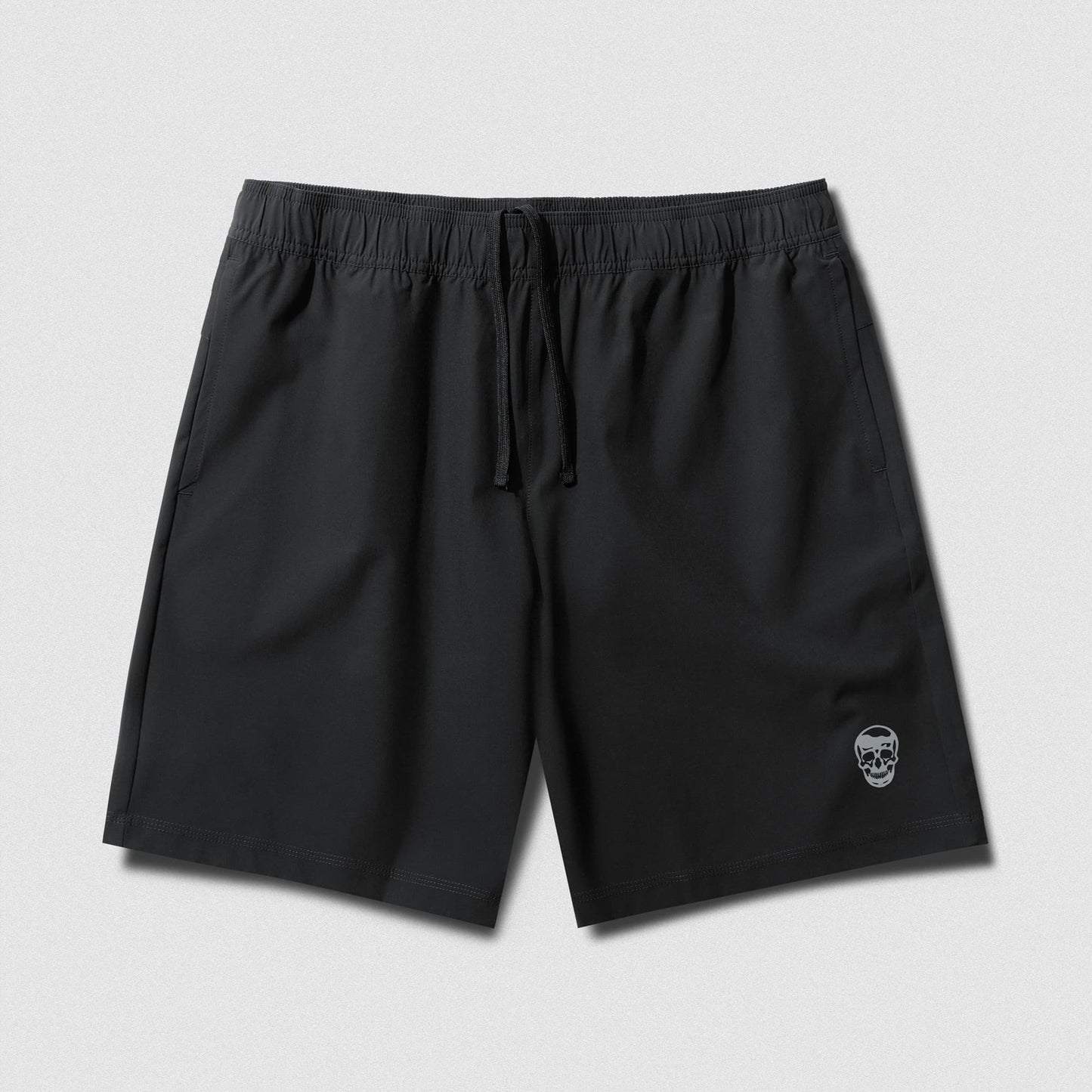 Conquer 9" Shorts - Black/White