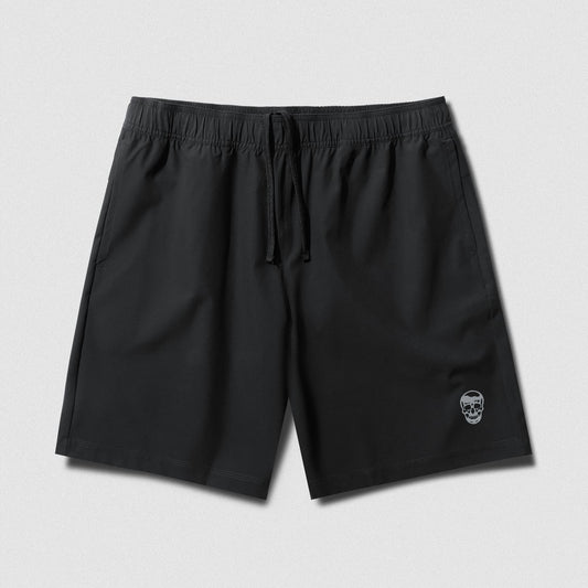 Conquer 9" Shorts - Black/White