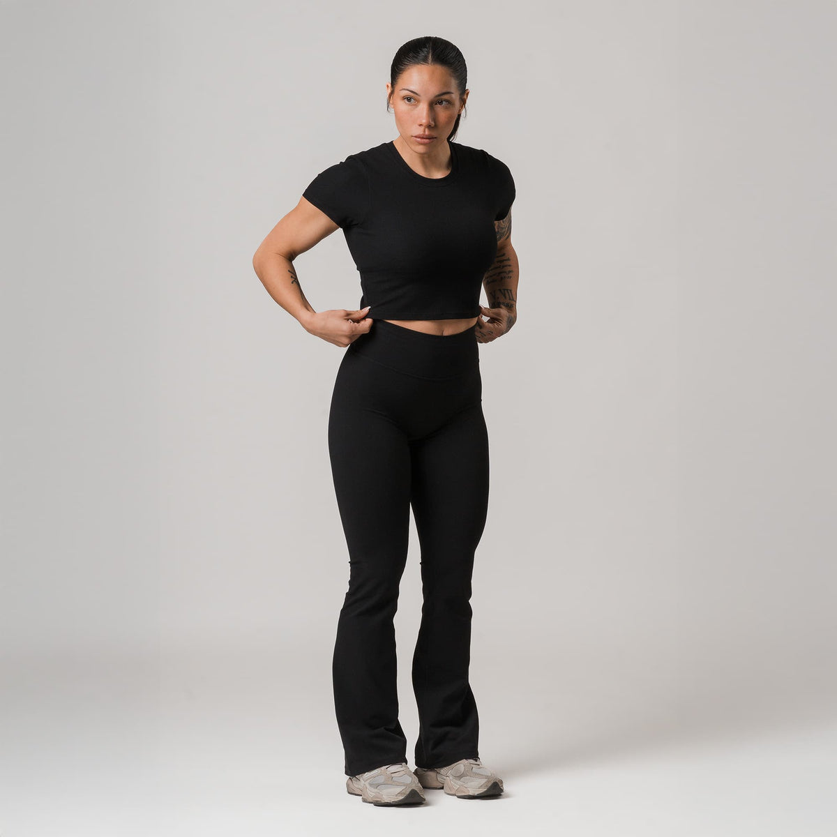 Axis Flare Leggings - Black