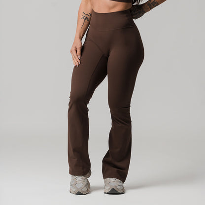 Axis Flare Leggings - Brown