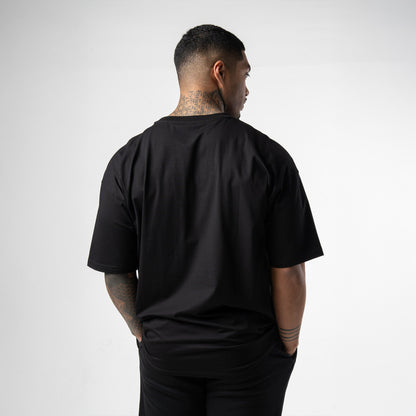 Axis Box Tee - Black/White