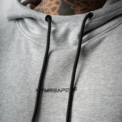 Axis Mockneck Hoodie - Heather Gray