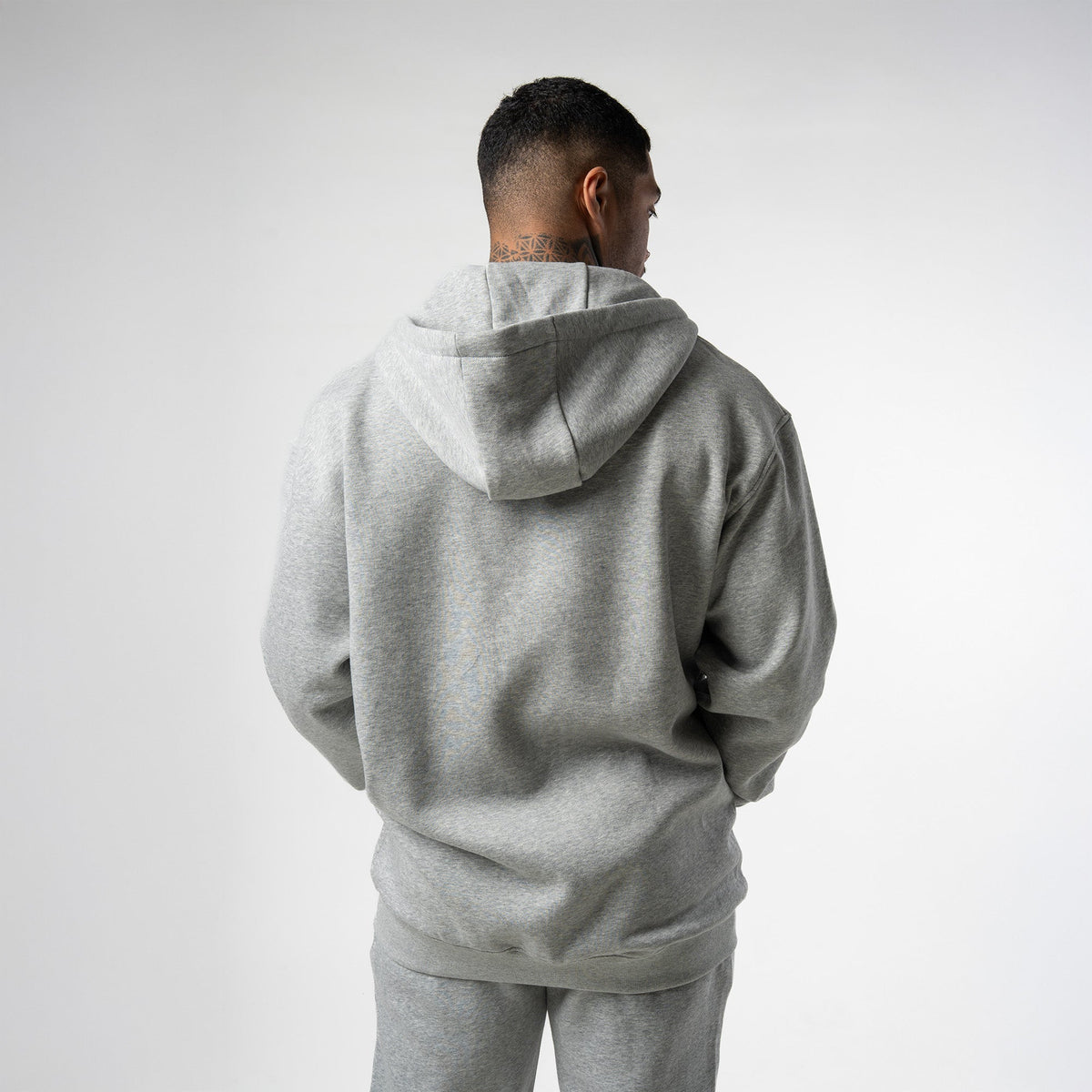 Axis Zip-Up Hoodie - Heather Gray