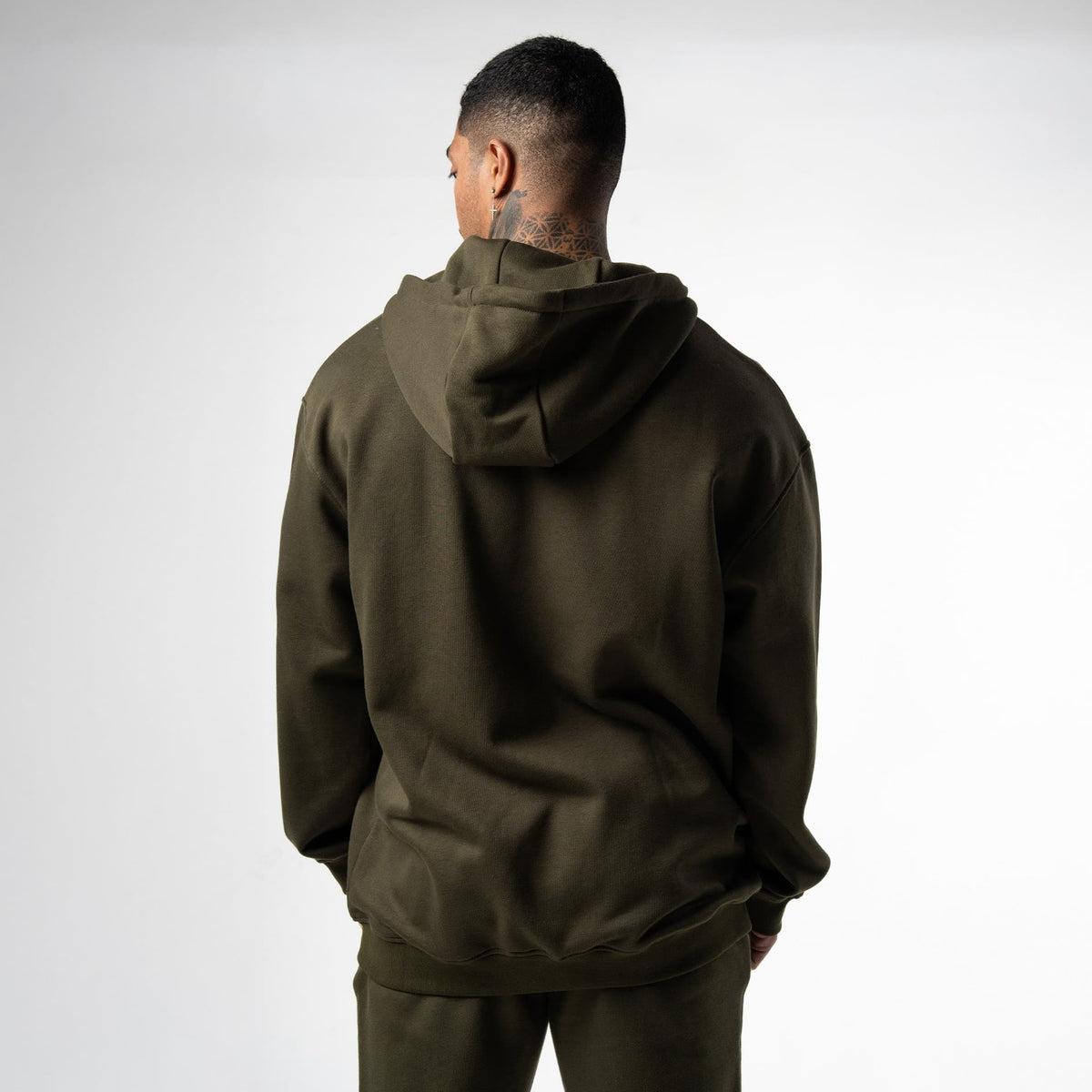 Axis Zip-Up Hoodie - OD Green