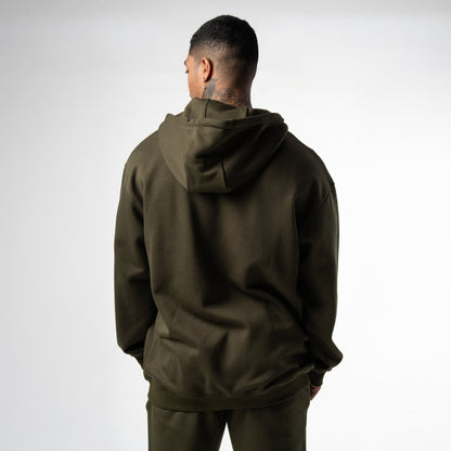 Axis Zip-Up Hoodie - OD Green