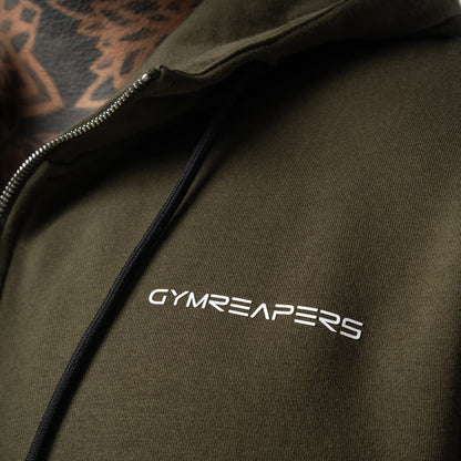 Axis Zip-Up Hoodie - OD Green