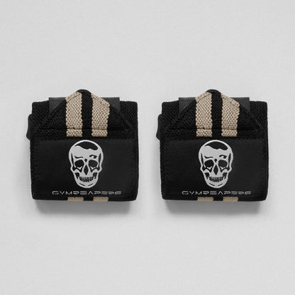 Wrist Wraps - 18" Weightlifting Wrist Support - Desert Sand