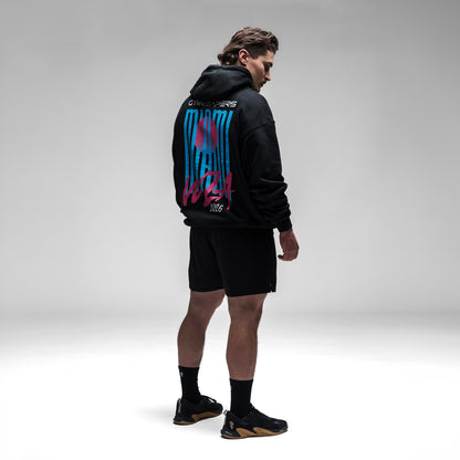 Neon Horizon Hoodie