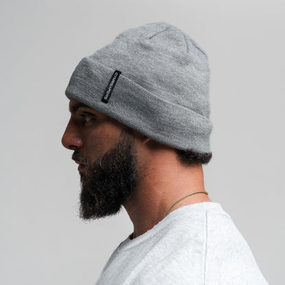 Core Knit Cuff Beanie - Dark Gray