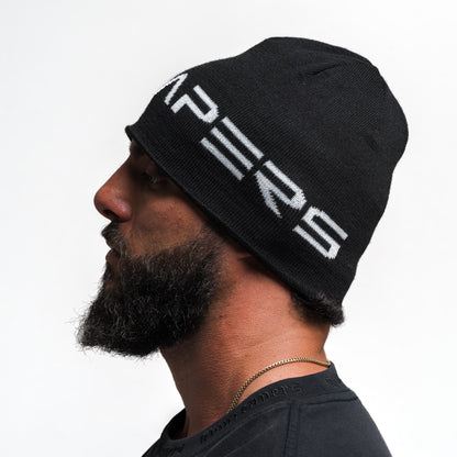 Core Logo Skull Cap Beanie - Black
