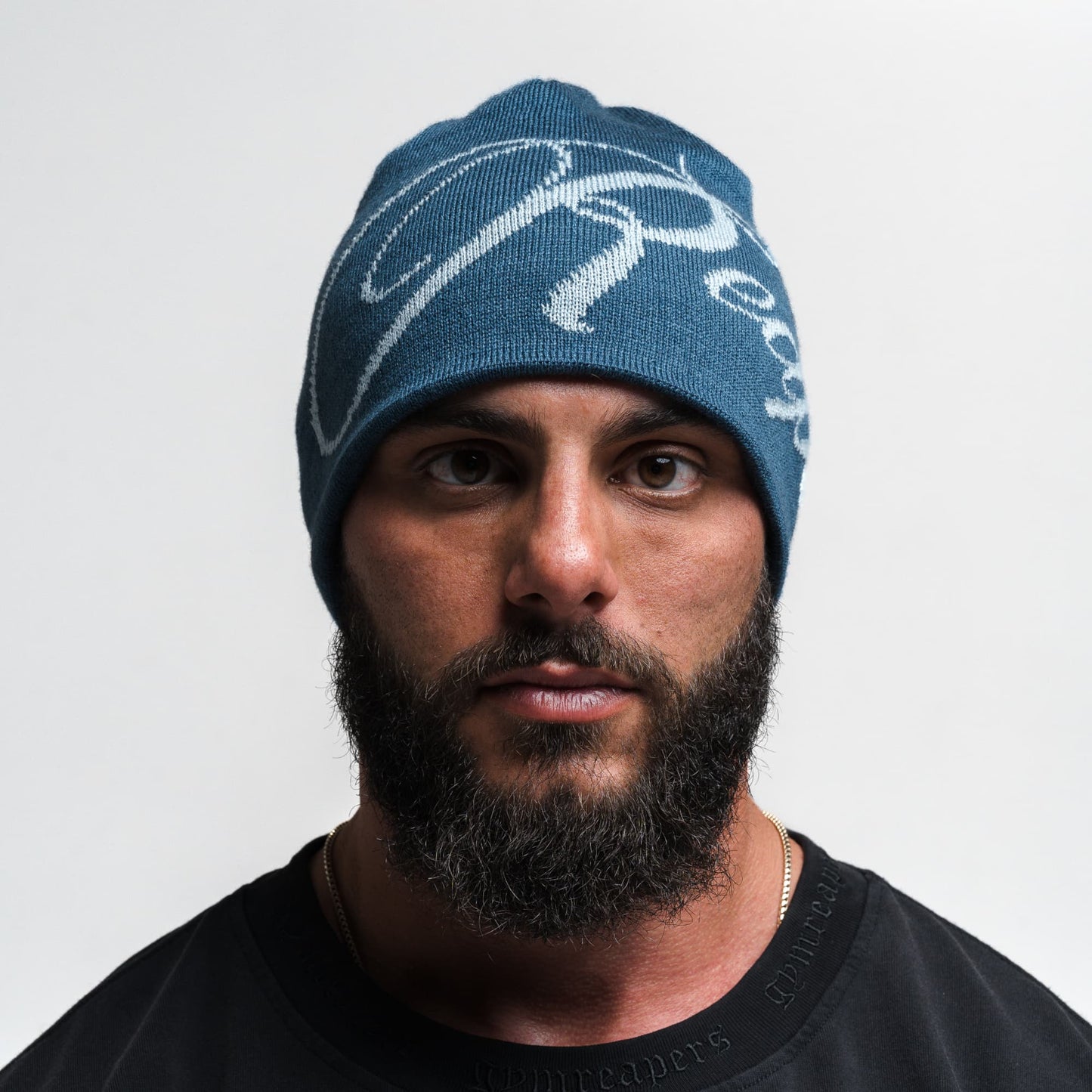 Reapers Skull Cap Beanie - Blue/Glacier