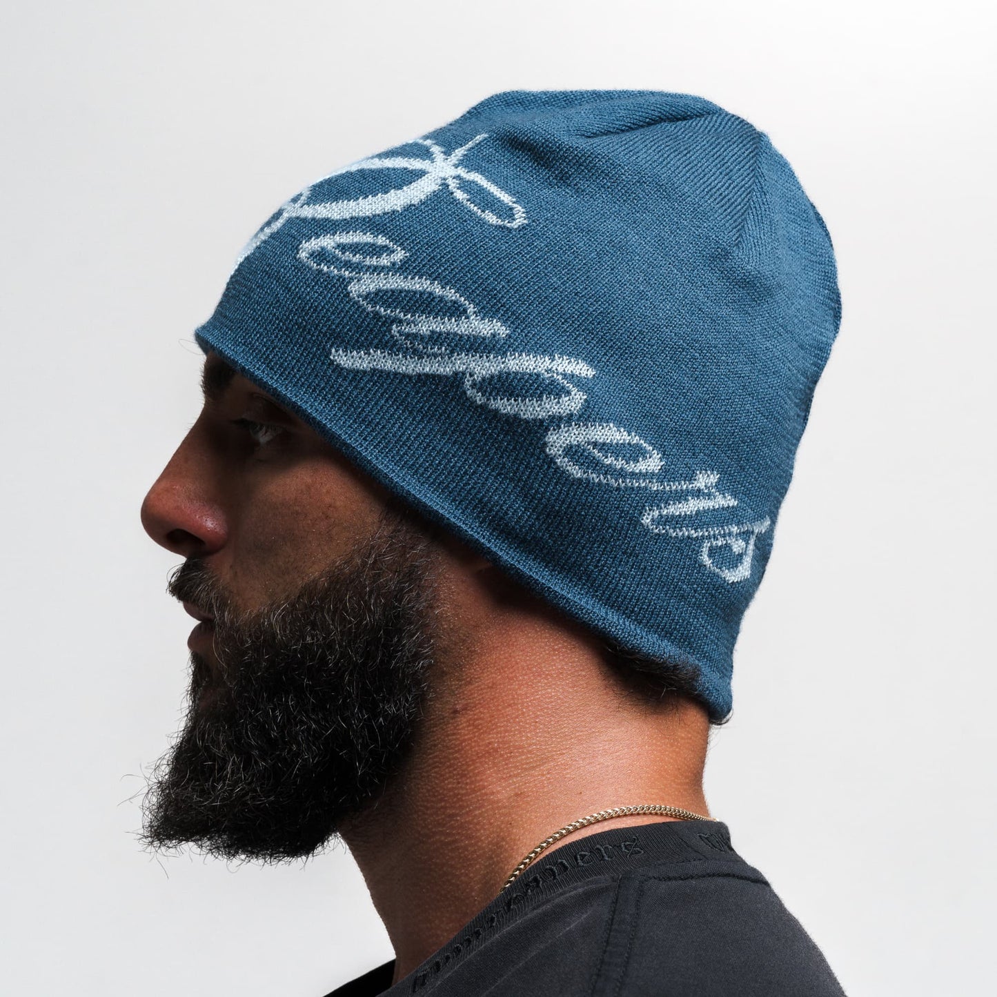 Reapers Skull Cap Beanie - Blue/Glacier