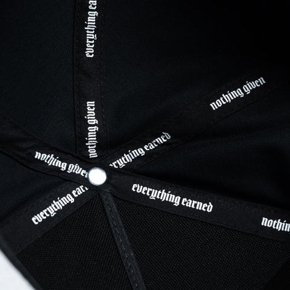 5-Panel Chrome Skull Hat