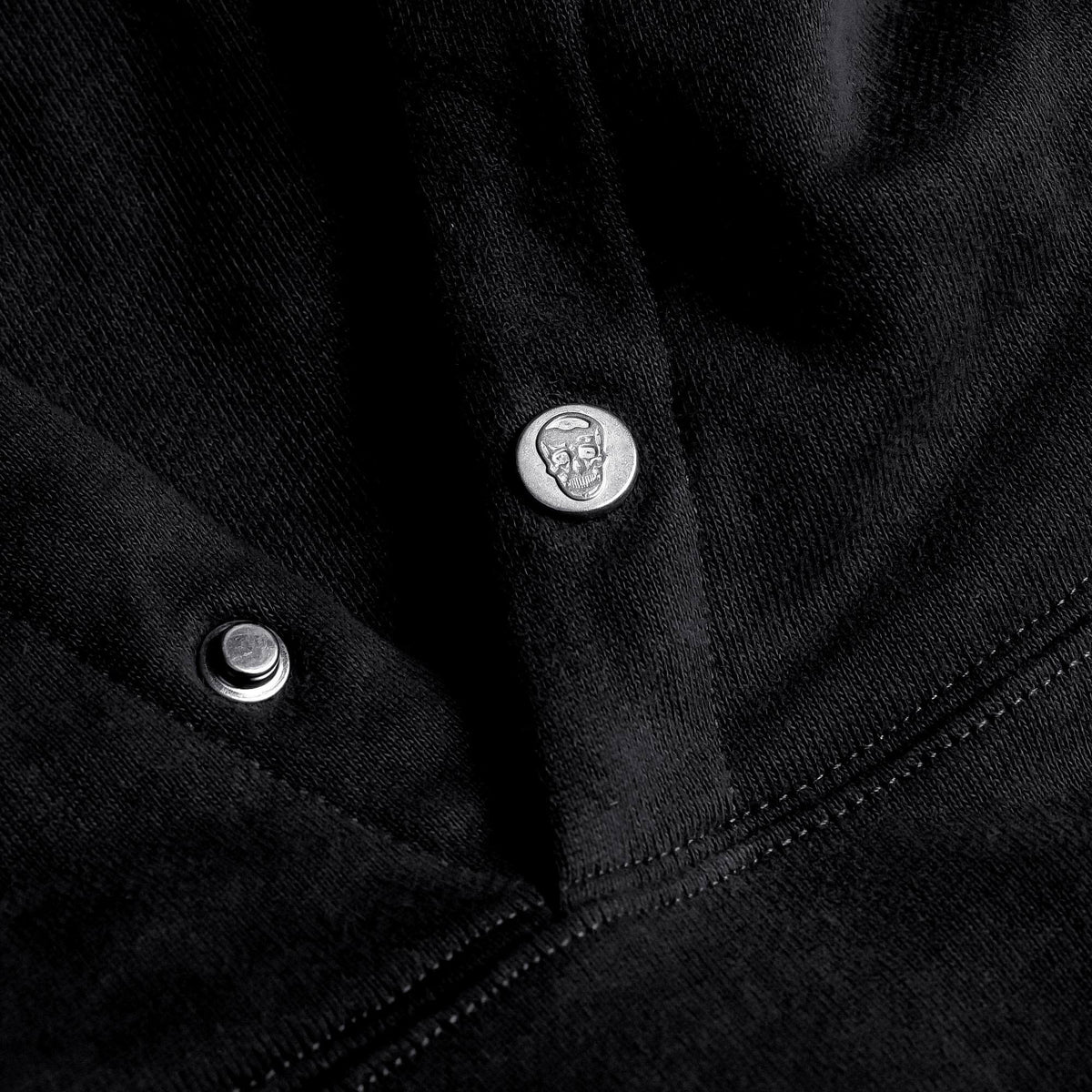 Heavyweight Hoodie - Black/White