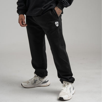 Heavyweight Jogger - Black/White