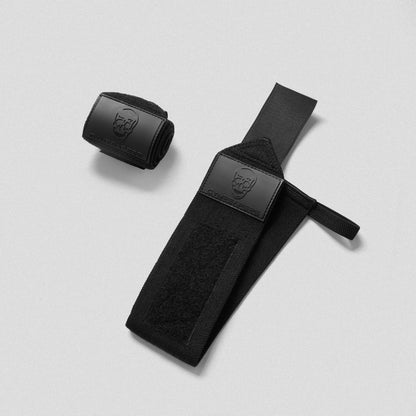 18" Wrist Wraps - Black/Rubber