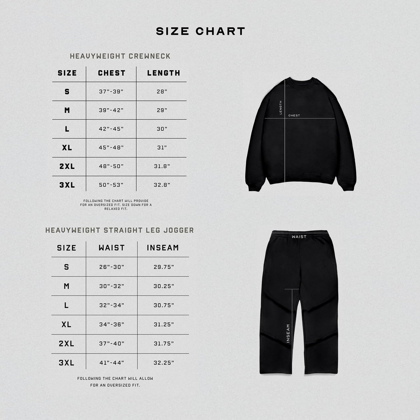 Heavyweight Crew Warm-Up Set