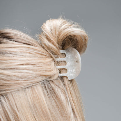 Small Claw Clip - Ivory