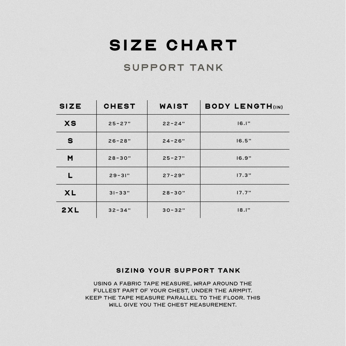 Axis Support Tank - Black