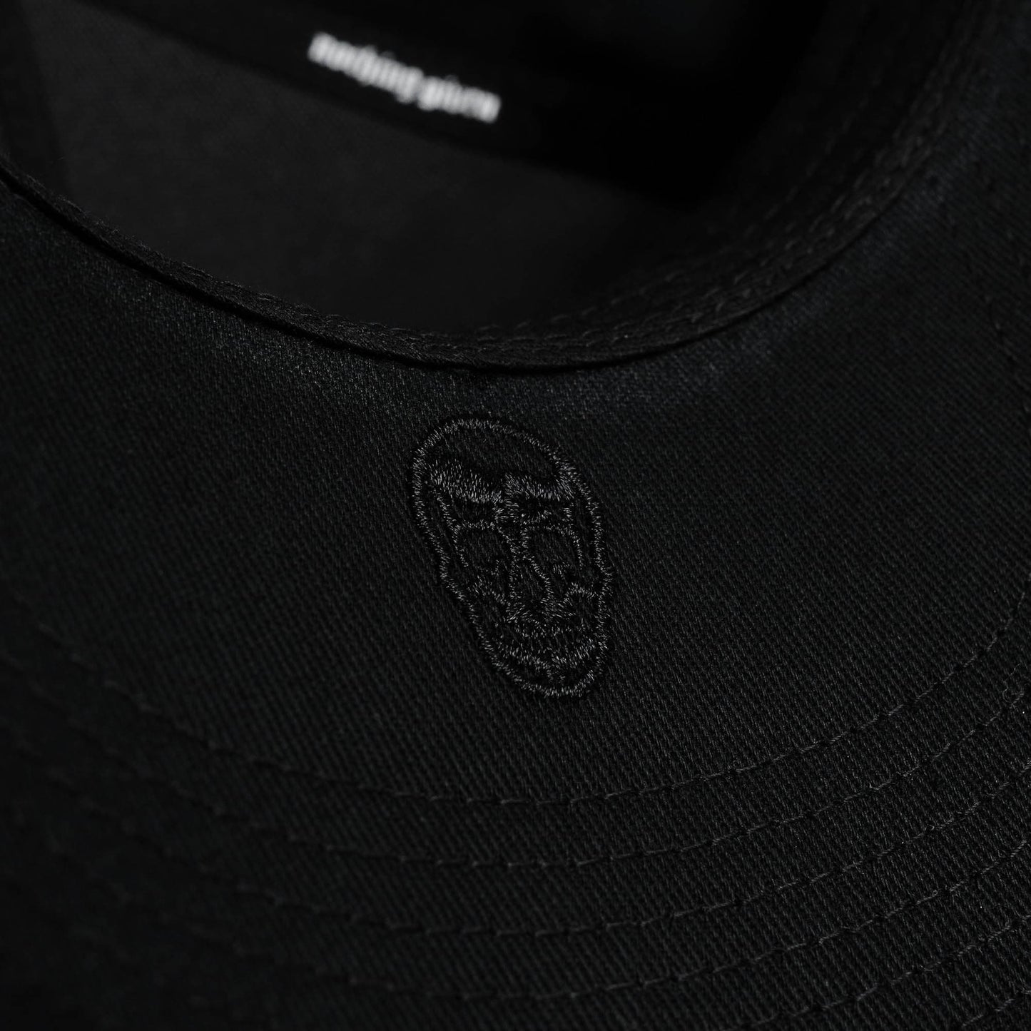 Reapers 5-Panel Cotton Hat - Black/White