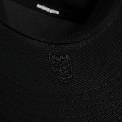 Reapers 5-Panel Cotton Hat - Black/White