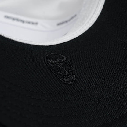 Reapers 5-Panel Cotton Hat - White/Black