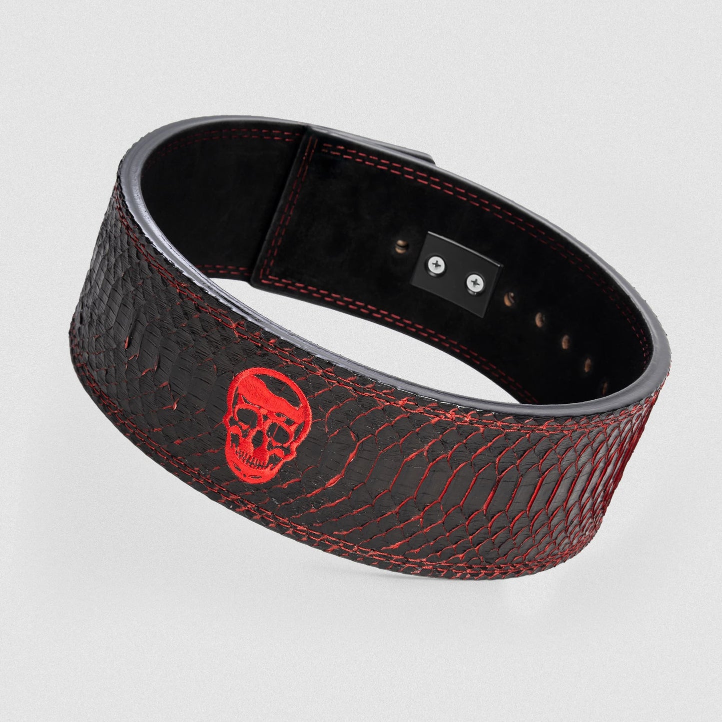 10MM Lever Belt - Blood Python