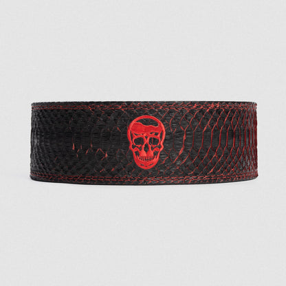 10MM Lever Belt - Blood Python