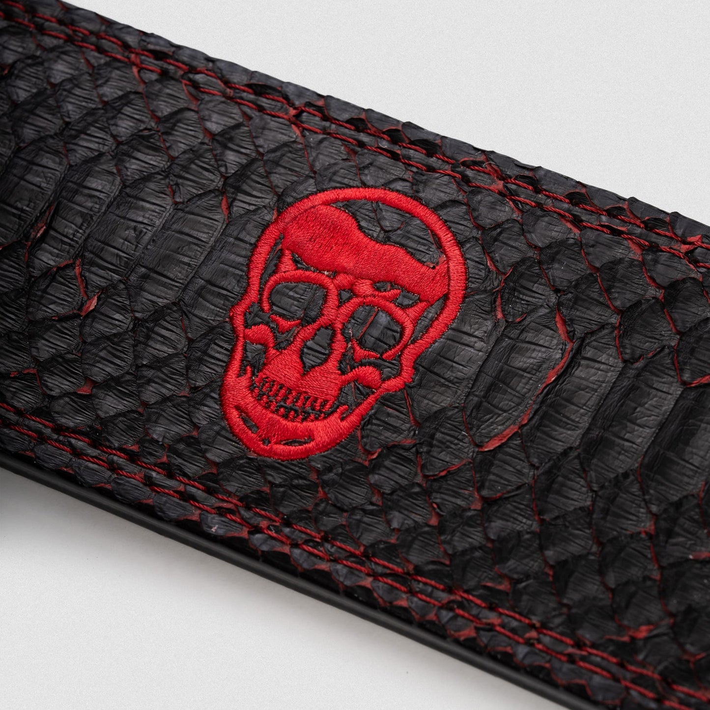 10MM Lever Belt - Blood Python