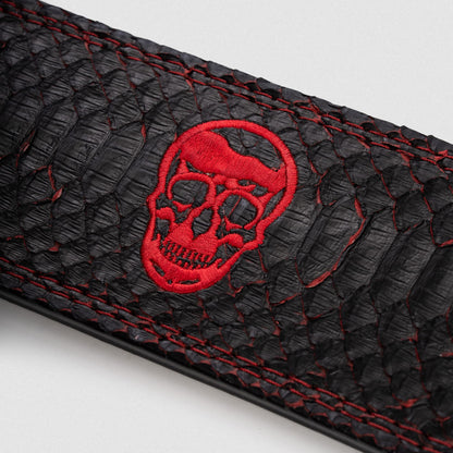 10MM Lever Belt - Blood Python