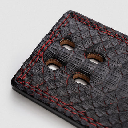 10MM Lever Belt - Blood Python