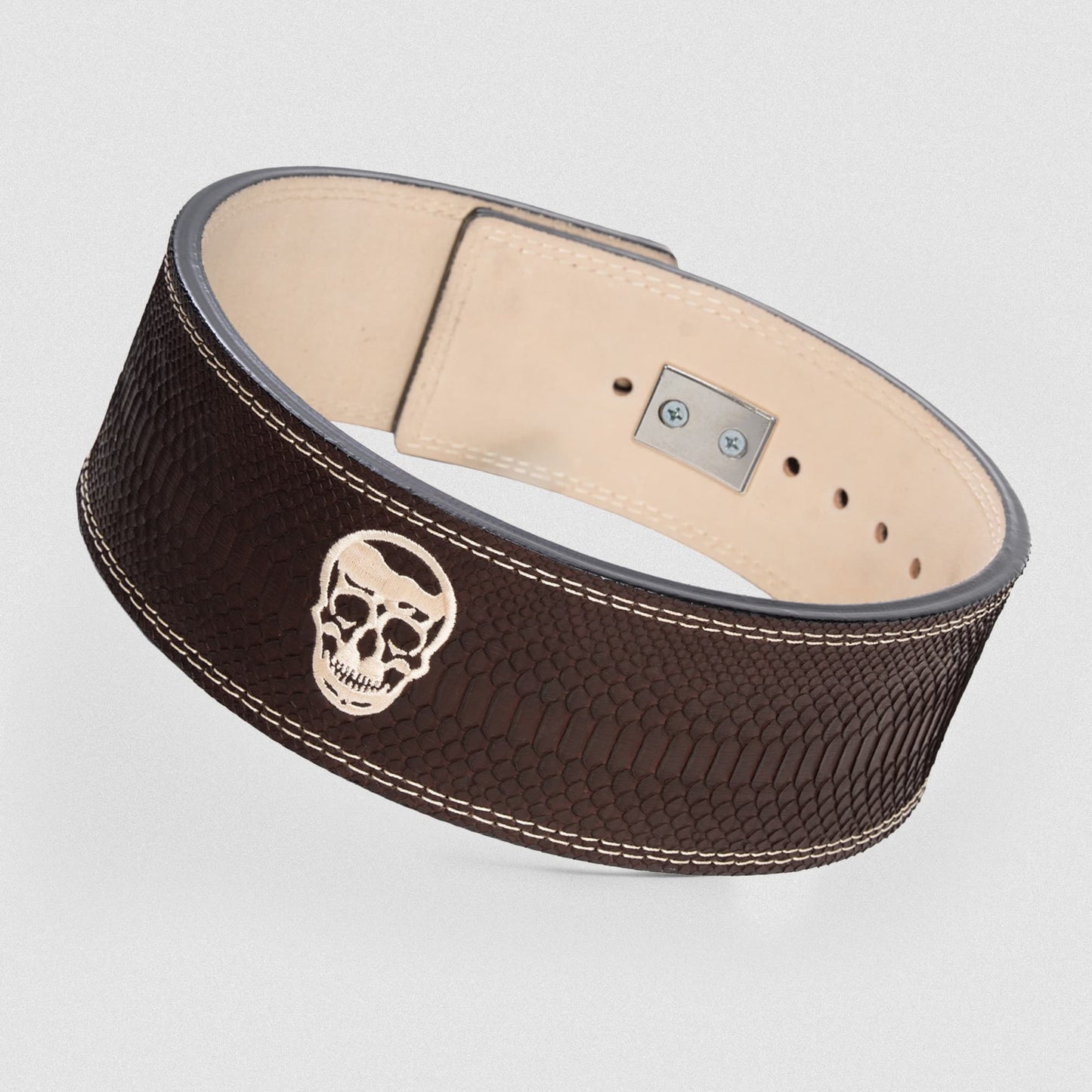 10MM Lever Belt - Cafe Python