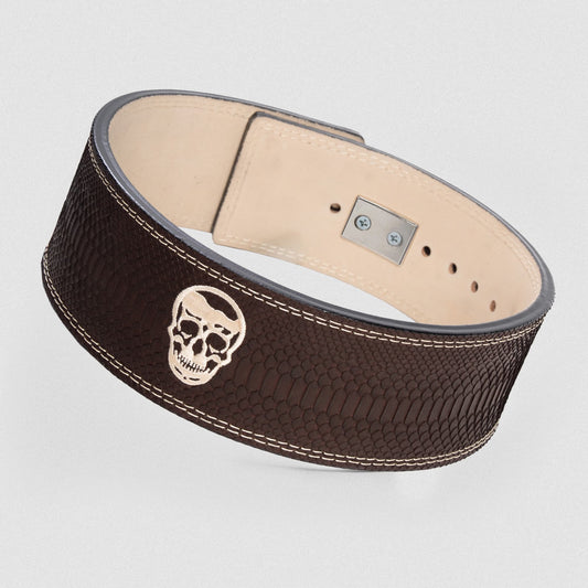 10MM Lever Belt - Cafe Python