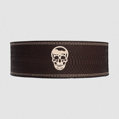 10MM Lever Belt - Cafe Python