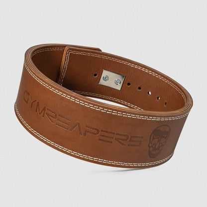 10MM Lever Belt - Saddle Leather