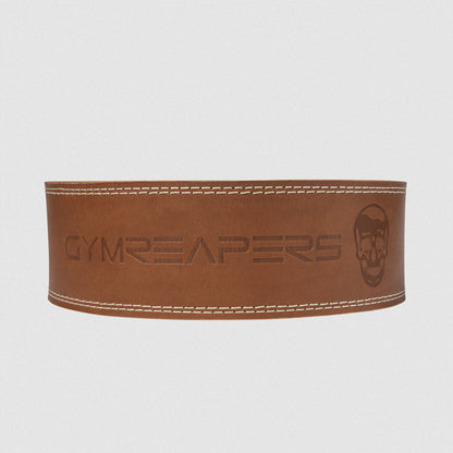 10MM Lever Belt - Saddle Leather
