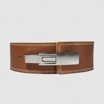 10MM Lever Belt - Saddle Leather